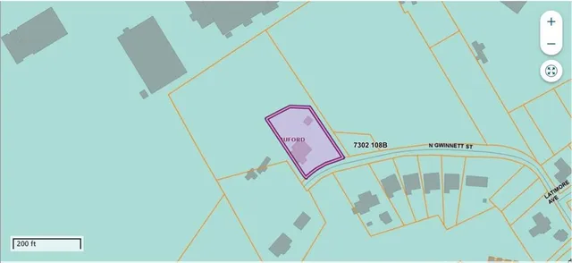 a view of a room with door