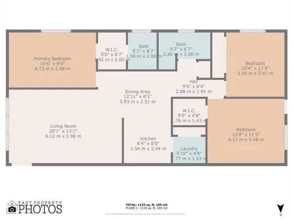 a picture of a floor plan