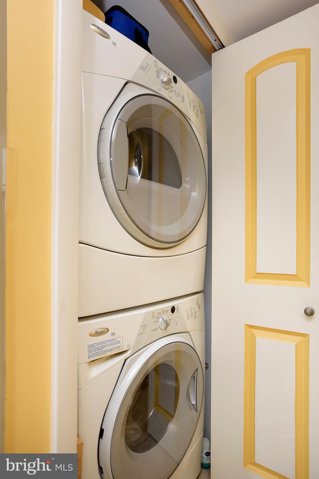 6311 Red Haven Road Columbia, MD 21045 - Photo 11 of 29 Full Stacked Washer/Dryer in Kitchen