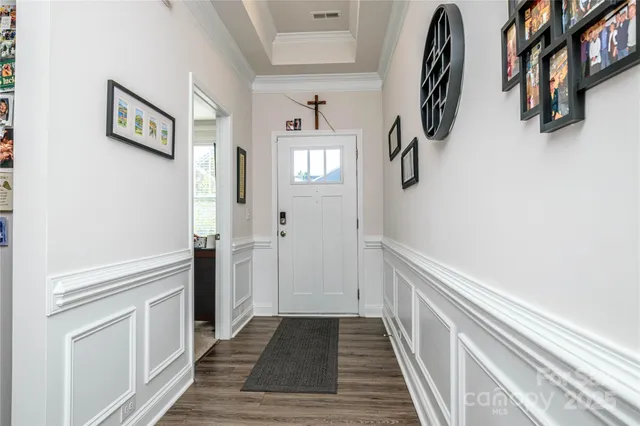 a view of a walk in closet