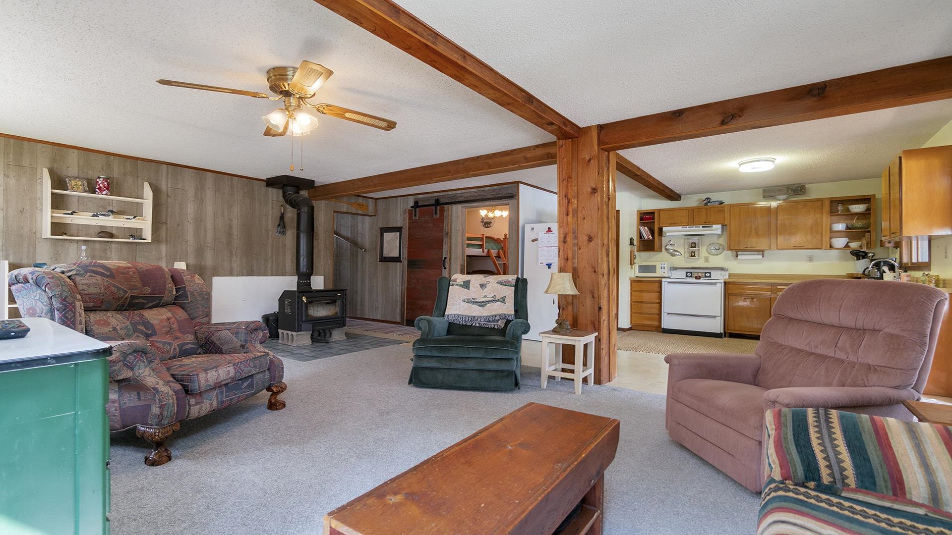 2859 South Brooks Island Road Oregon, IL 61061 - Photo 11 of 39 a living room with furniture and wooden floor