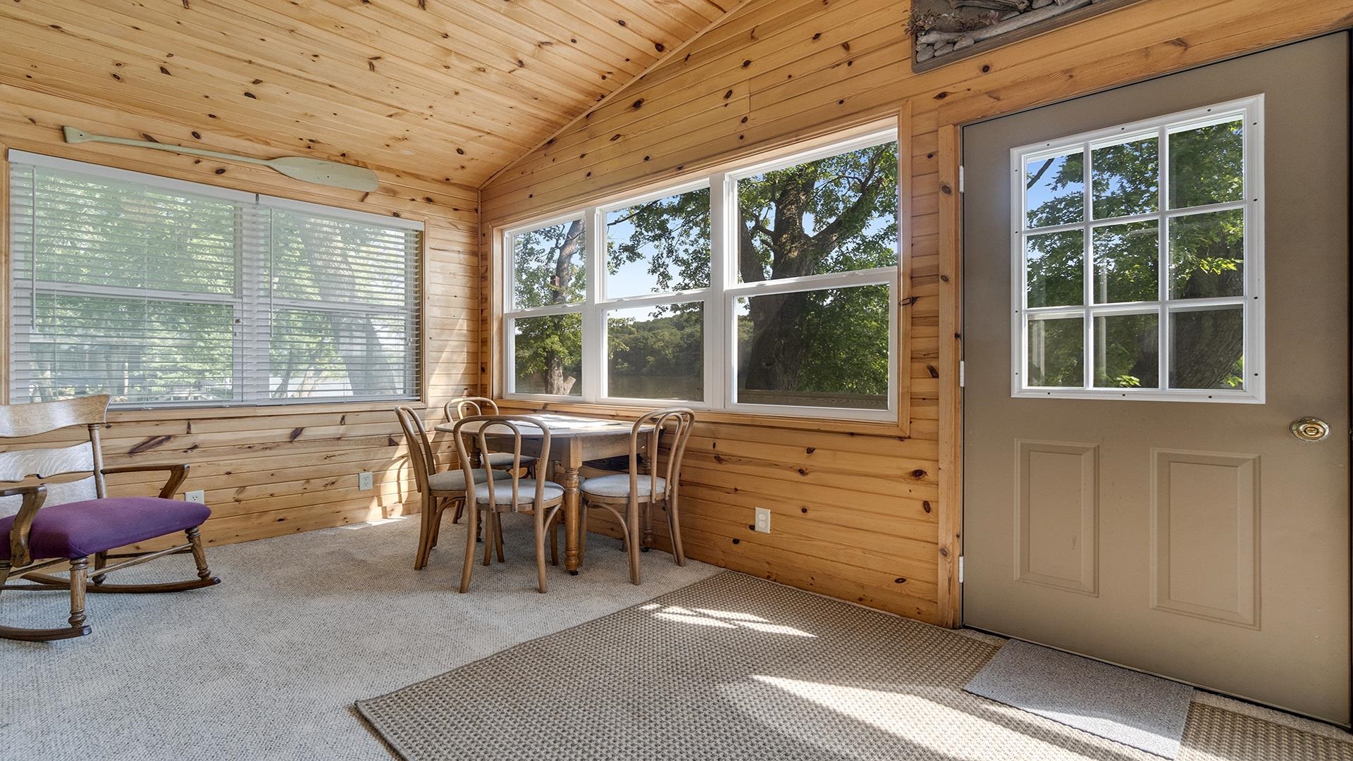 2859 South Brooks Island Road Oregon, IL 61061 - Photo 15 of 39 a dining room with furniture and windows