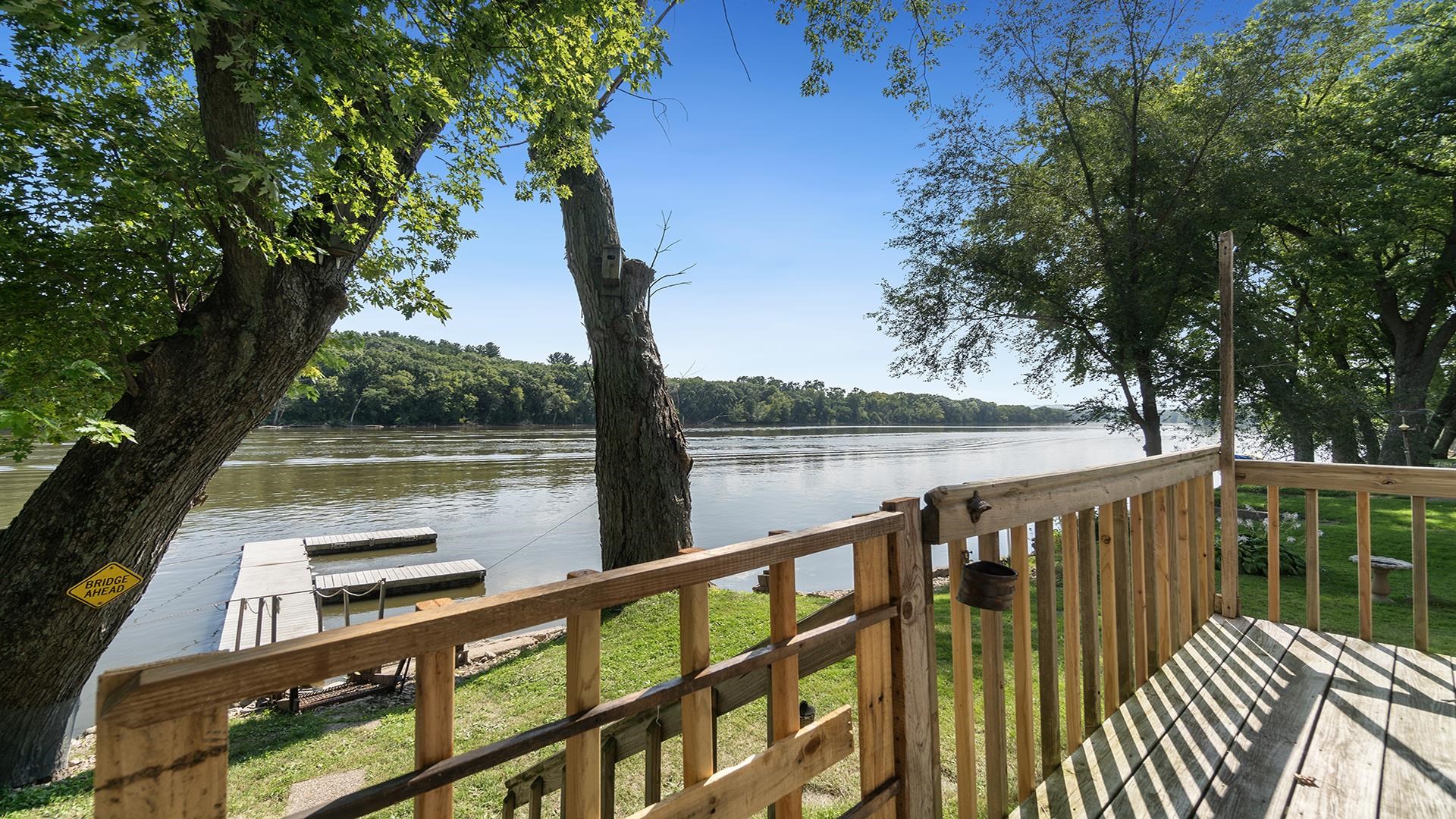 2859 South Brooks Island Road Oregon, IL 61061 - Photo 19 of 39 a view of lake from a balcony