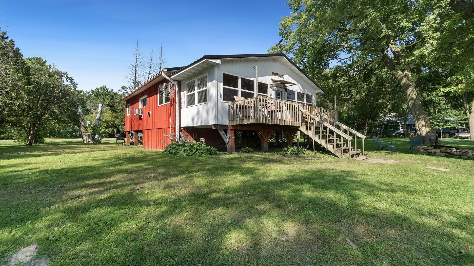 2859 South Brooks Island Road Oregon, IL 61061 - Photo 32 of 39 a view of a house with a yard