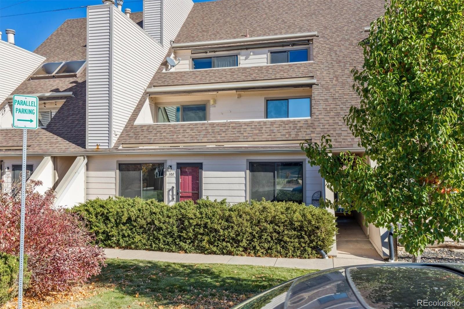 front view of a house