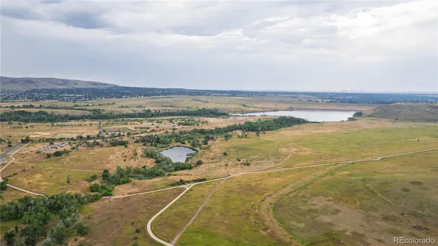 a view of a house with a mountain
