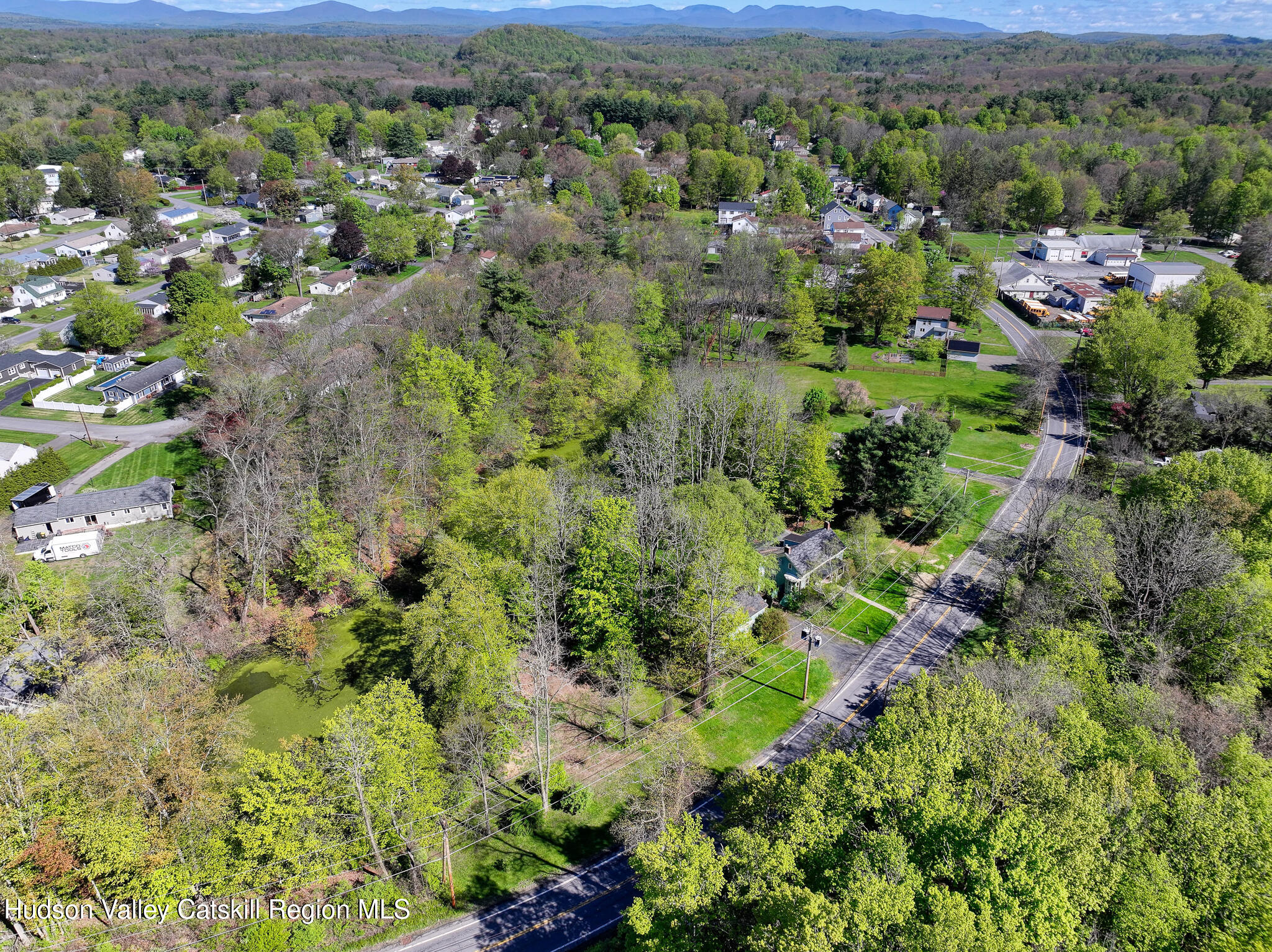 707 Springtown Road Tillson, NY 12486 - Photo 44 of 46 a view of a city with green field