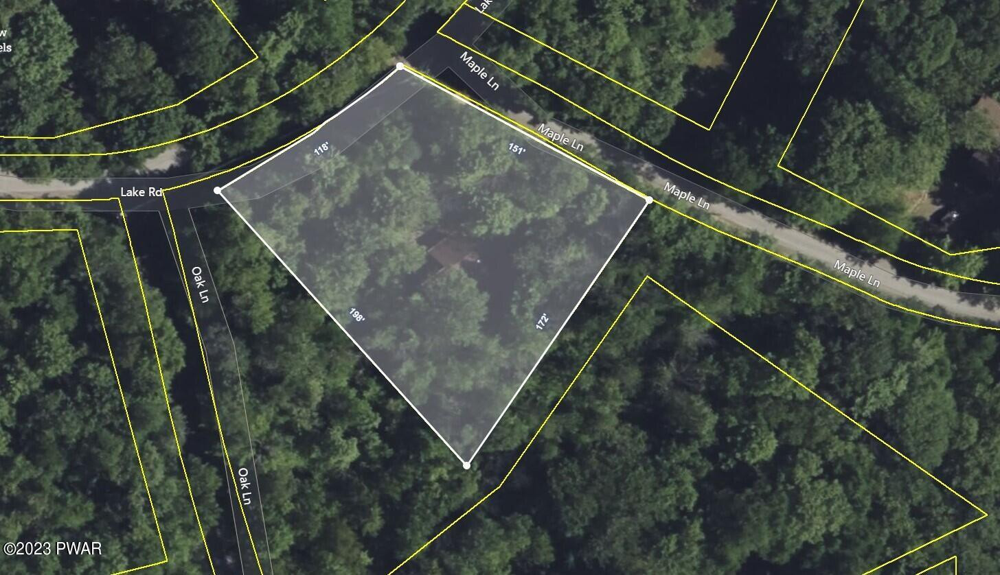 208 Lake Road Lake Ariel, PA 18436 - Photo 27 of 27 Map of Property