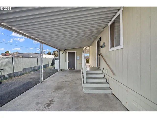 a view of a house with stairs
