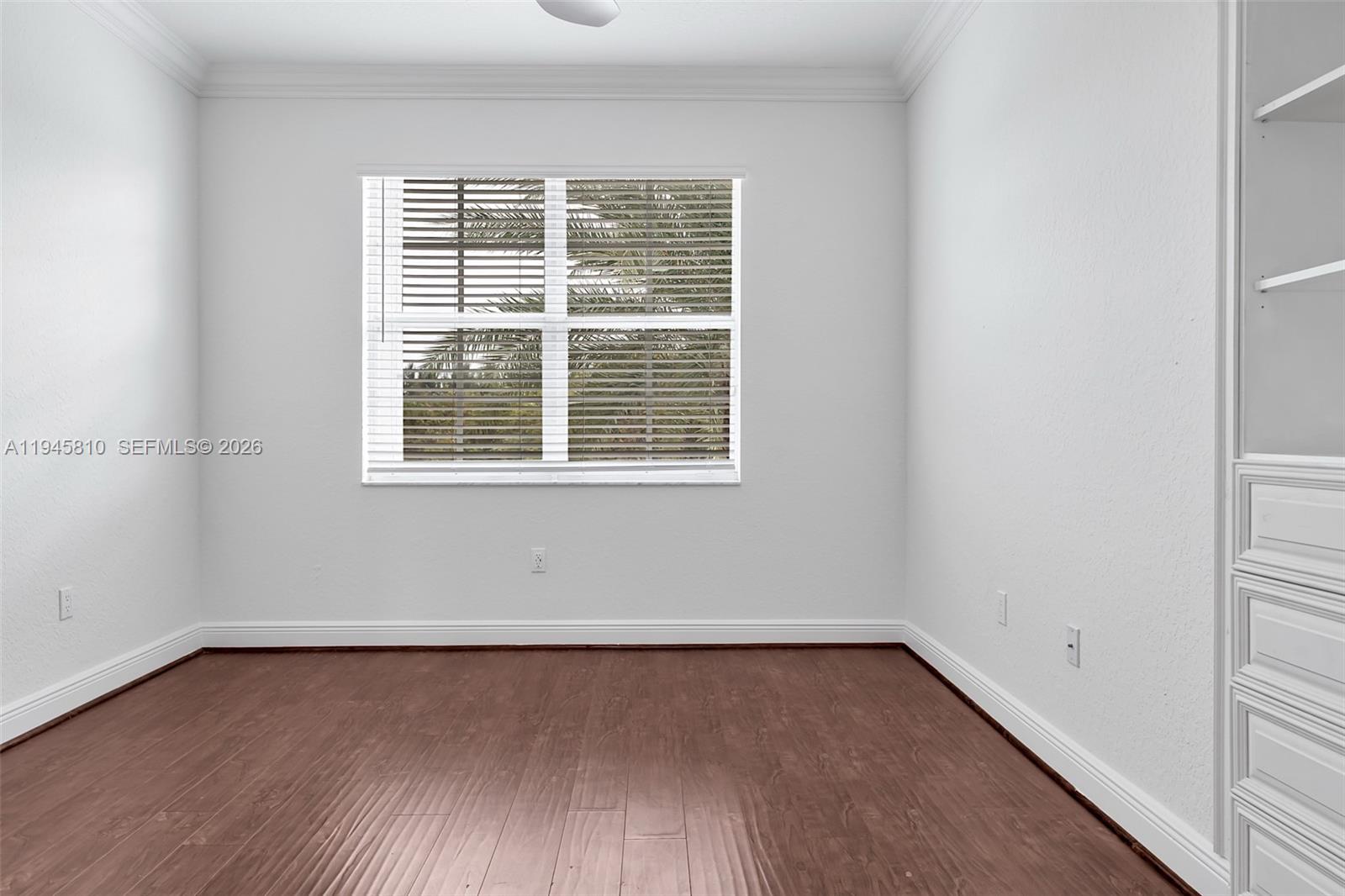 17809 Southwest 54th Street Miramar, FL 33029 - Photo 73 of 94 wooden floor and window in an empty room