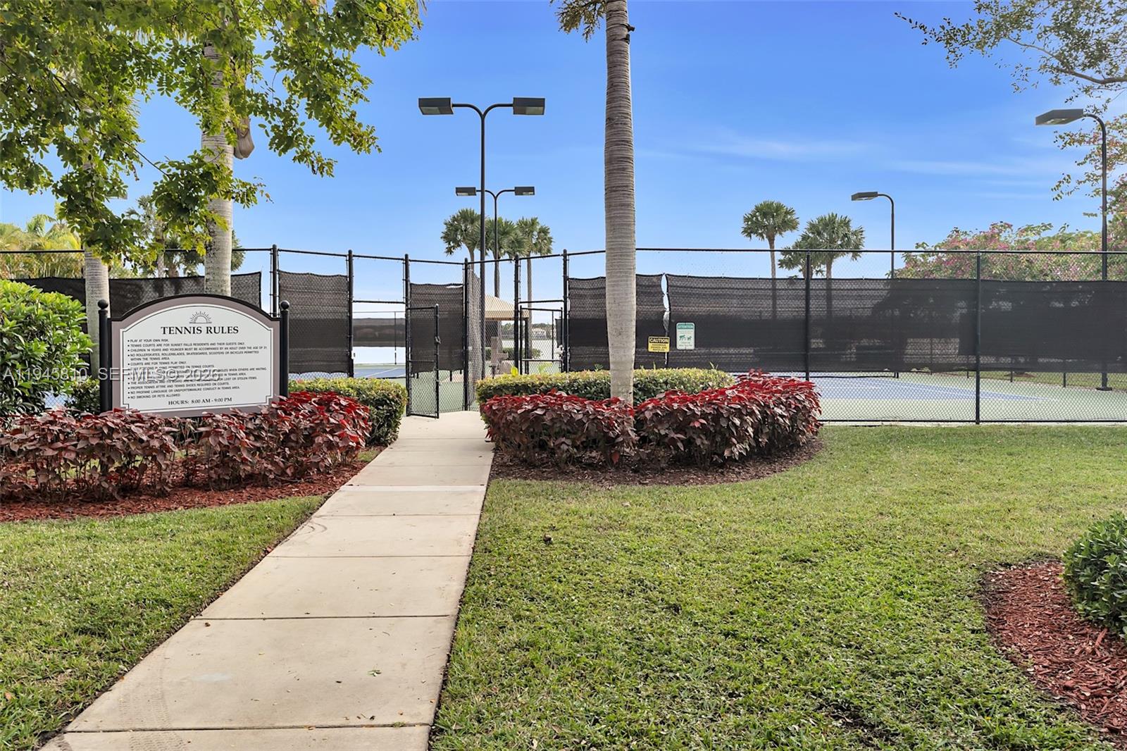 17809 Southwest 54th Street Miramar, FL 33029 - Photo 84 of 94 Tennis Courts