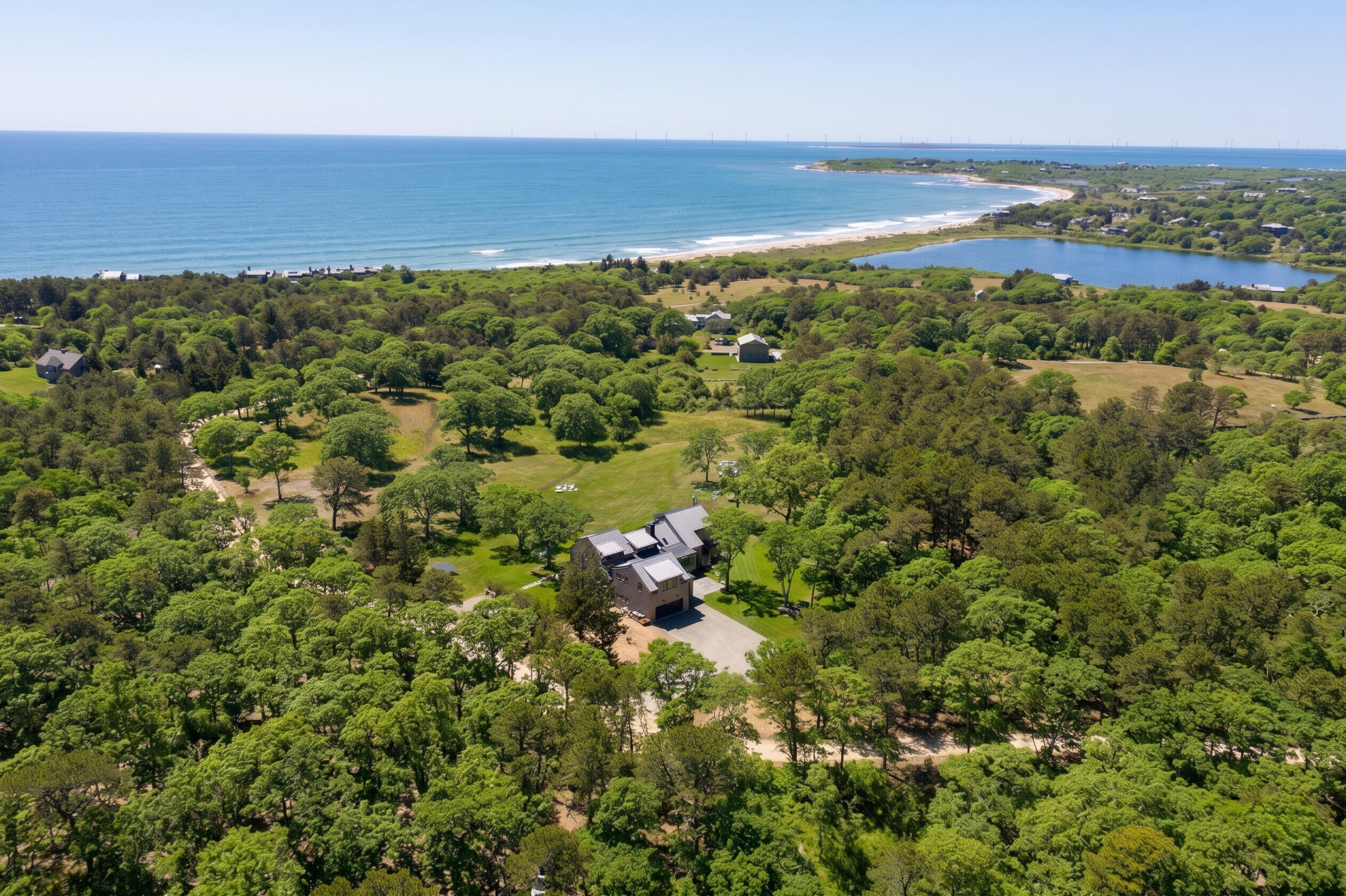 61 Stonewall Road Chilmark, MA 02535 - Photo 1 of 55 61 Stonewall drone-4a