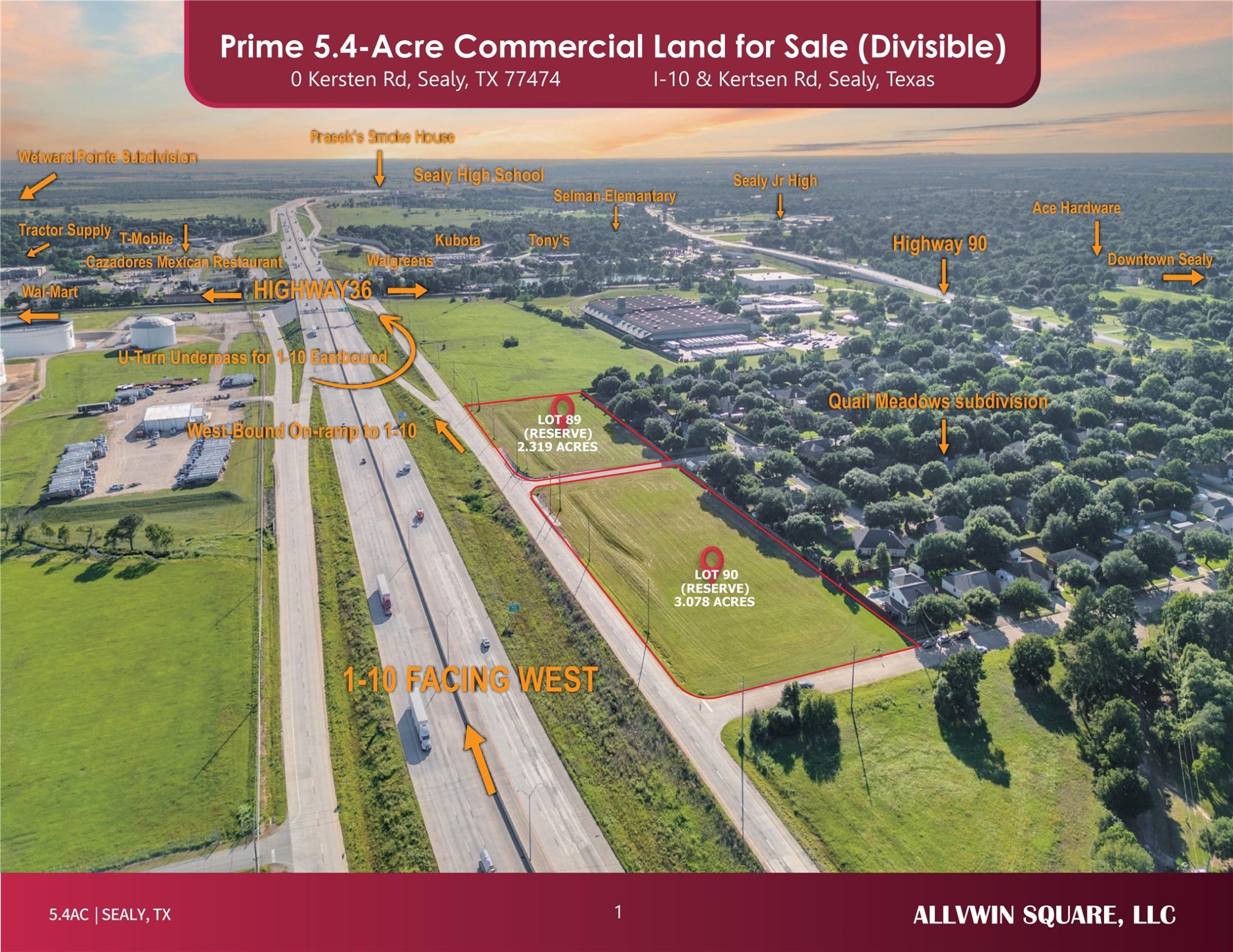 0 Kersten Road Sealy, TX 77474 - Photo 7 of 12 a view of a city