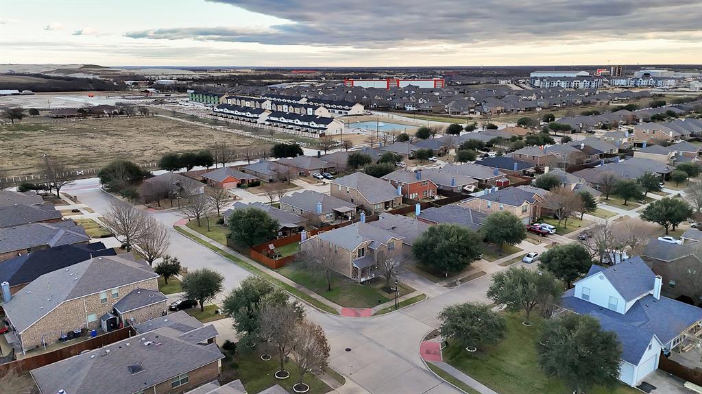 3822 Spring Run Lane Melissa, TX 75454 - Photo 8 of 39 an aerial view of multiple house