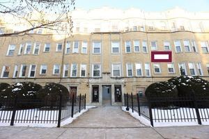4511 Malden Street, Unit 3B Chicago, IL 60640 - Photo 1 of 20 a front view of a building with glass windows