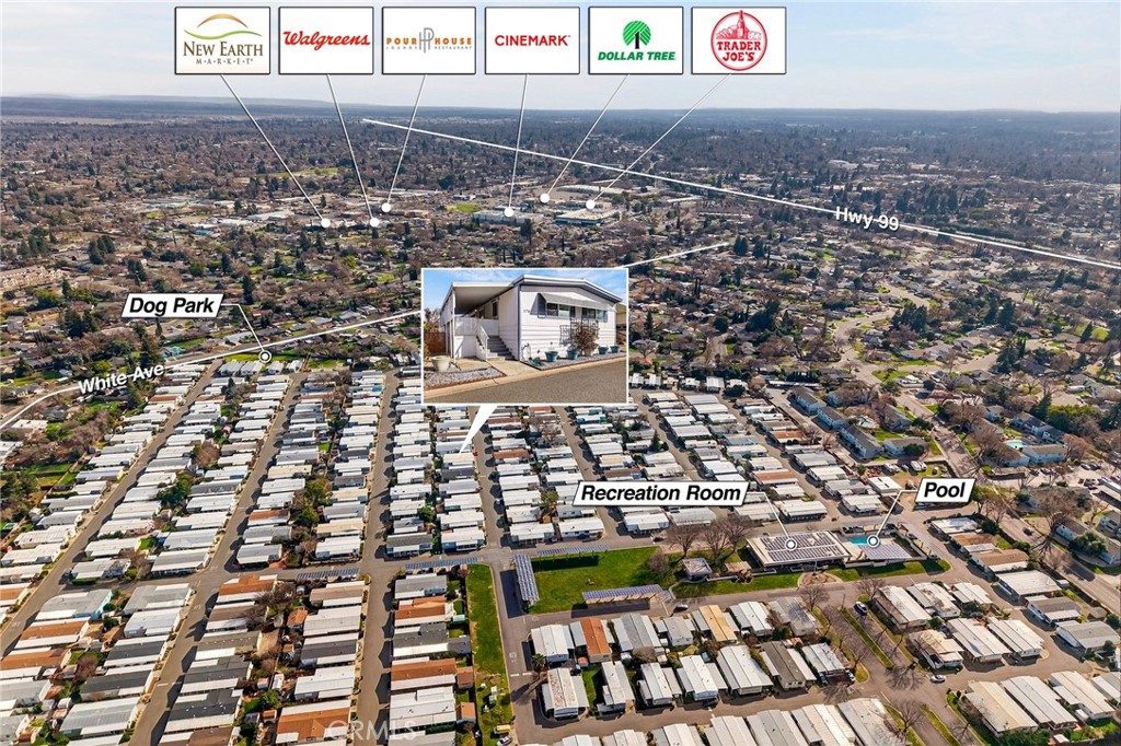 701 East Lassen Avenue, Unit 173 Chico, CA 95973 - Photo 37 of 49 an aerial view of a city