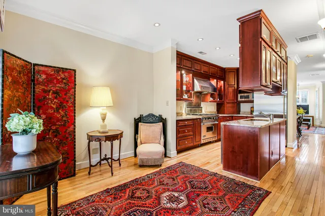 a bed room with a bed and a couch