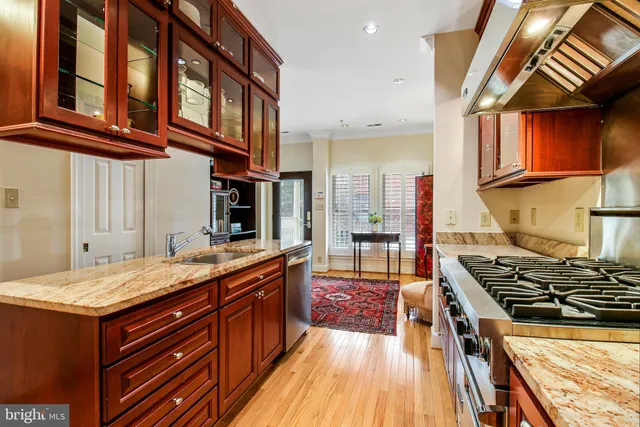 a room with furniture and a window