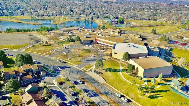 a view of an outdoor space pool patio and ocean view