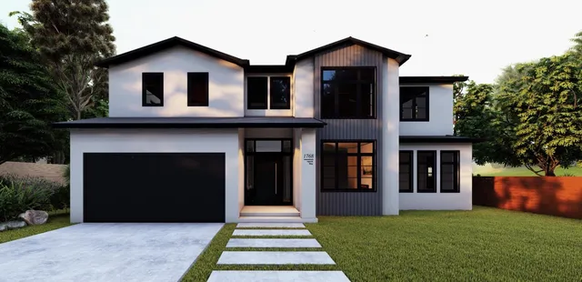 a house view with a outdoor space