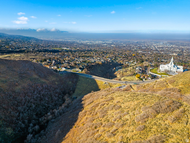 1 Bountiful Boulevard Bountiful, UT 84010 - Photo 10 of 20 Aerial view of property and surrounding area featuring mountains