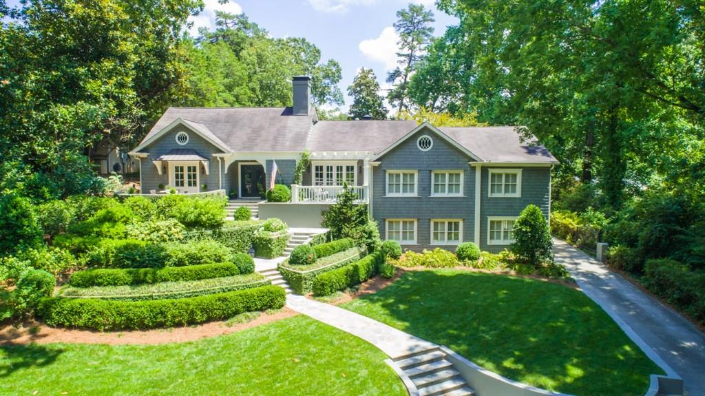 3185 Arden Road Northwest Atlanta, GA 30305 - Photo 1 of 1 a front view of a house with a yard