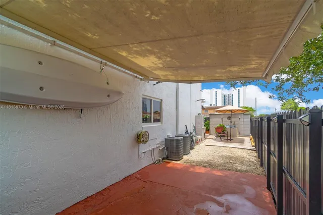 a view of a living room and a garage