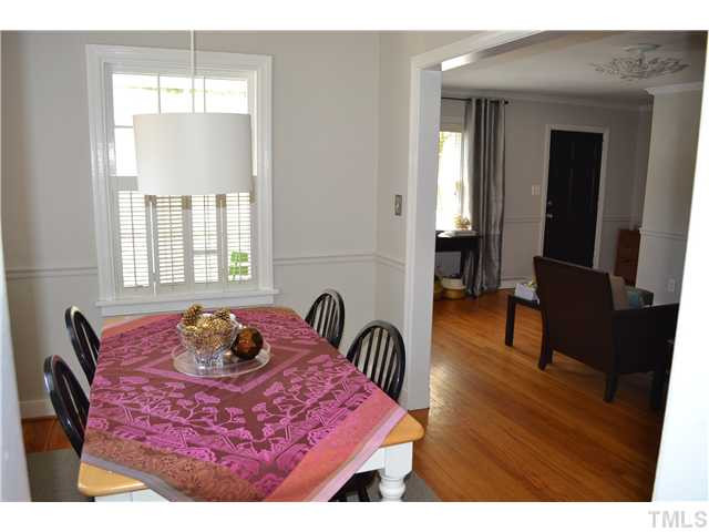 309 Glascock Street Raleigh, NC 27604 - Photo 7 of 23 light bright formal dining right off kitchen
