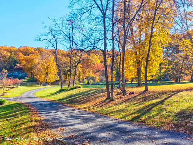 a view of yard with swimming pool