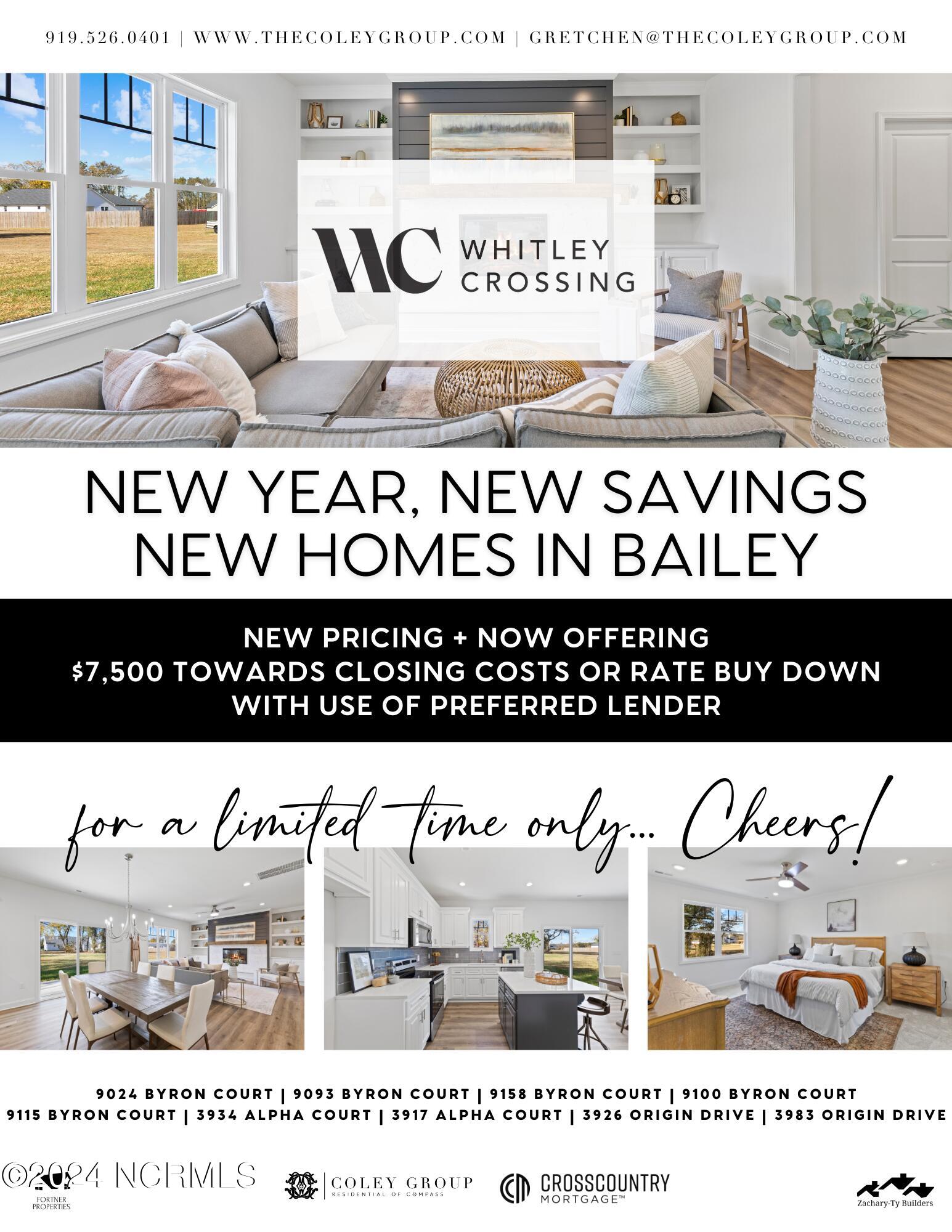 3926 Origin Drive Bailey, NC 27807 - Photo 2 of 33 WC 2024 Incentives