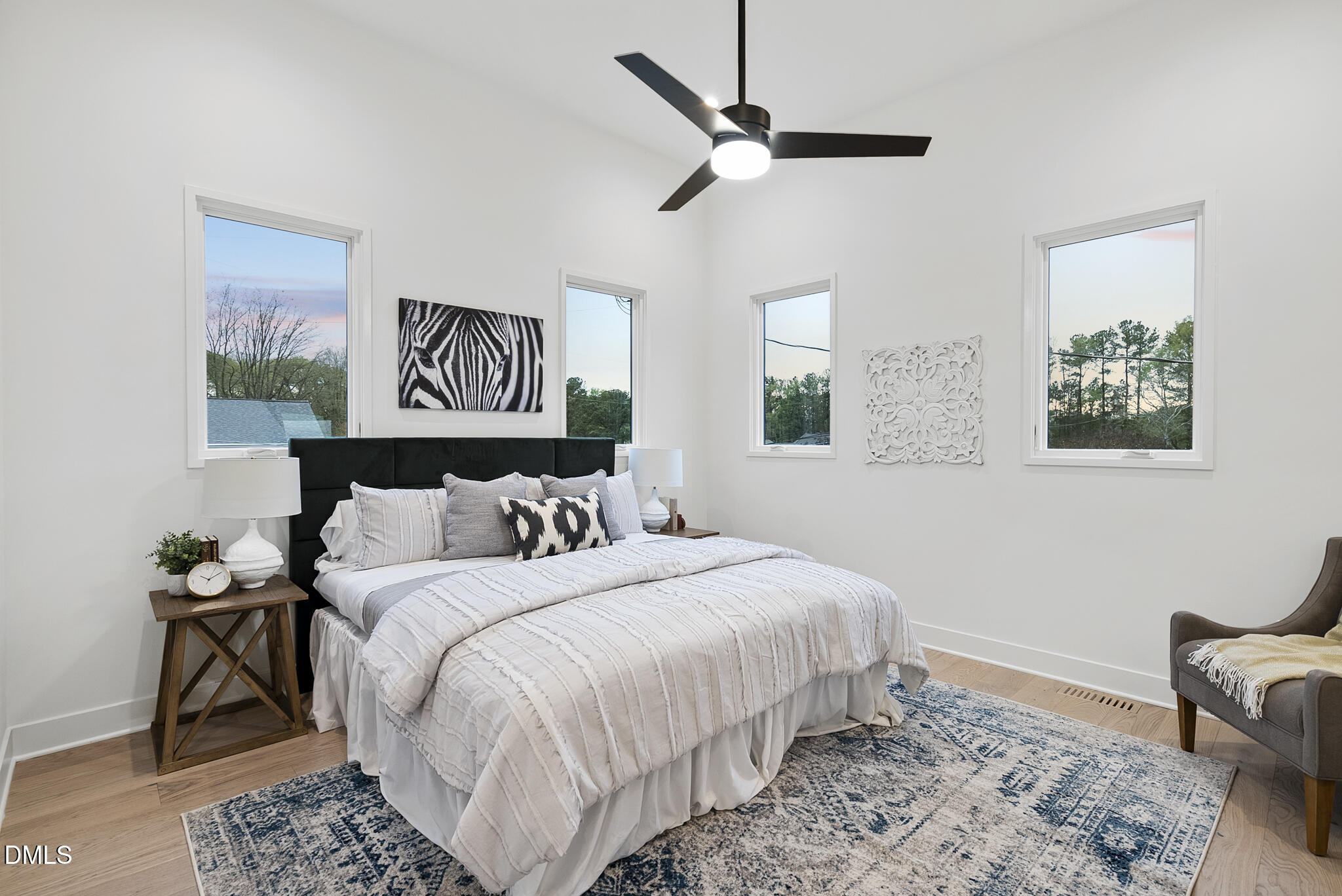 2159 Mayview Road, Unit B Raleigh, NC 27607 - Photo 37 of 50 a bedroom with bed and a window