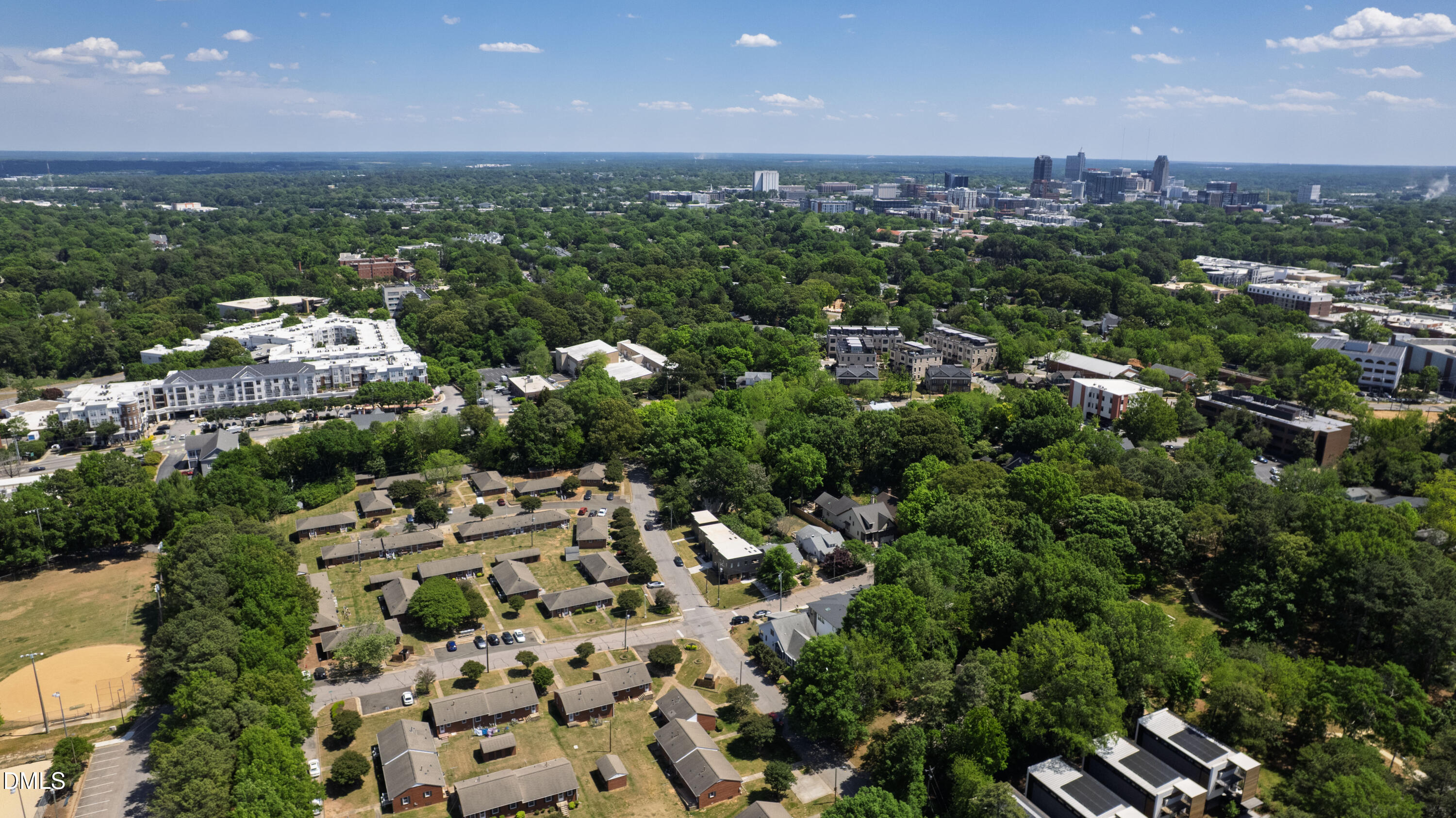 2159 Mayview Road, Unit B Raleigh, NC 27607 - Photo 42 of 50 an aerial view of multiple house