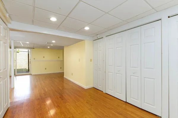 a view of empty room