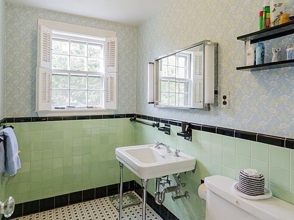 25 Wauwinet Road Newton, MA 02465 - Photo 16 of 25 a bathroom with a sink a toilet and a window