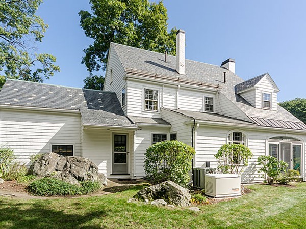 25 Wauwinet Road Newton, MA 02465 - Photo 23 of 25 front view of a house with a yard