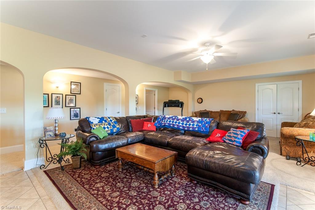 5802 Crutchfield Farm Road Oak Ridge, NC 27310 - Photo 29 of 30 HUGE basement living area!