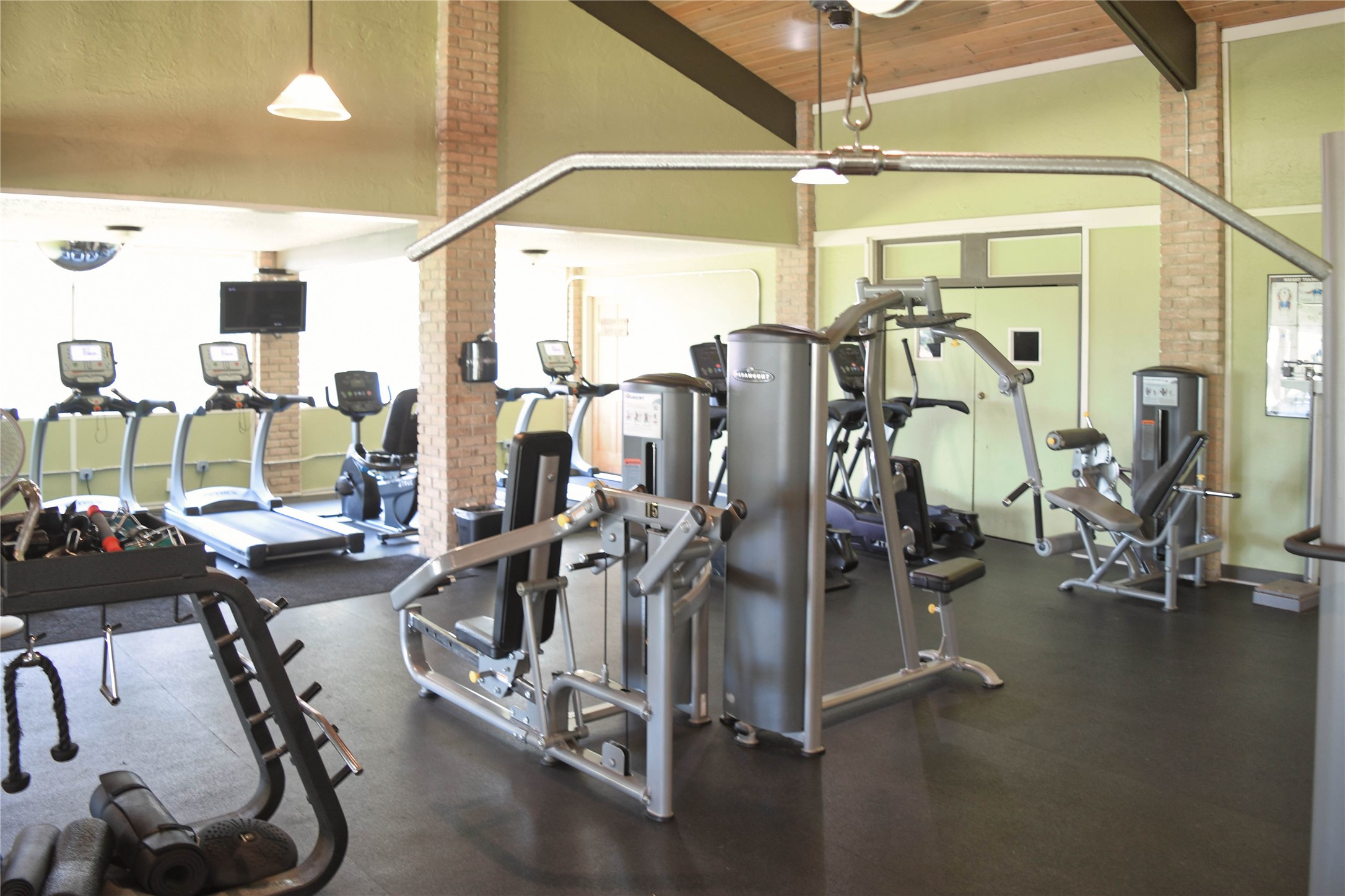 565 Demarett Drive Point Venture, TX 78645 - Photo 22 of 46 The gym has treadmills and various weight machines.