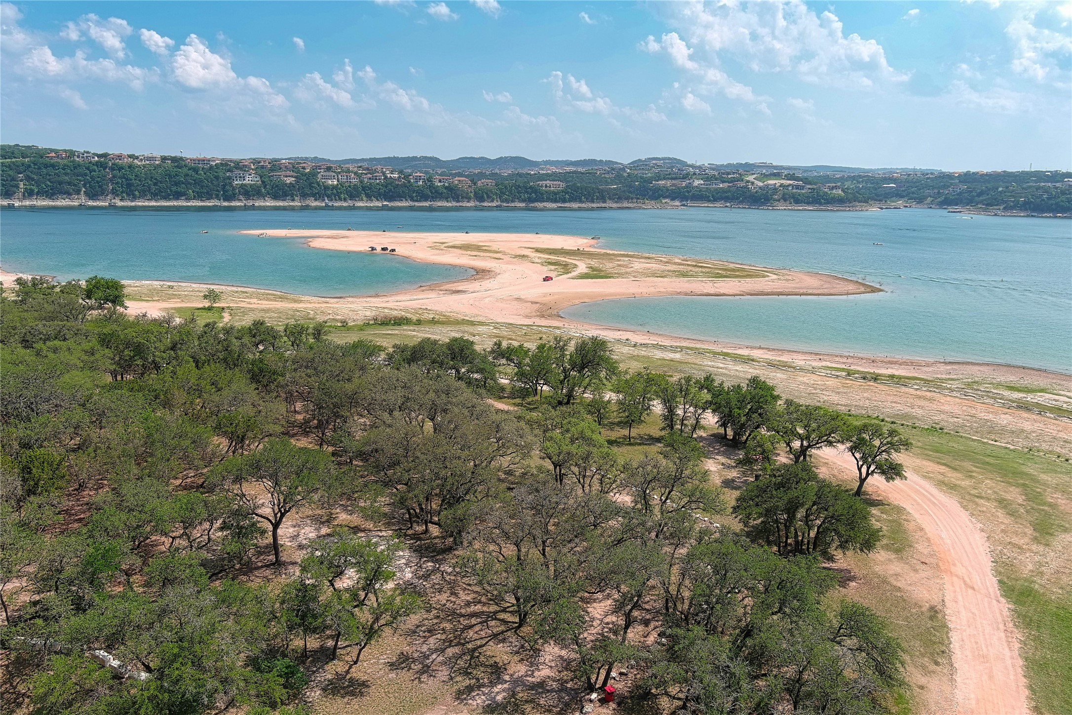 565 Demarett Drive Point Venture, TX 78645 - Photo 29 of 46 Aerial view of the beaches.