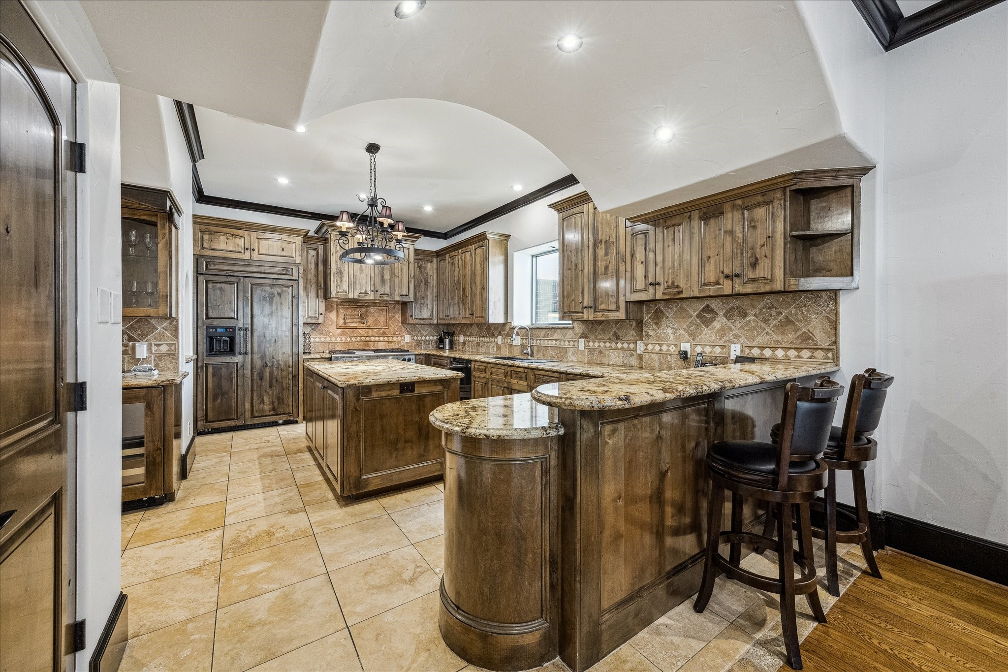 4119 Allen Street Houston, TX 77007 - Photo 15 of 42 Kitchen is open to the dining room with extra space for barstools