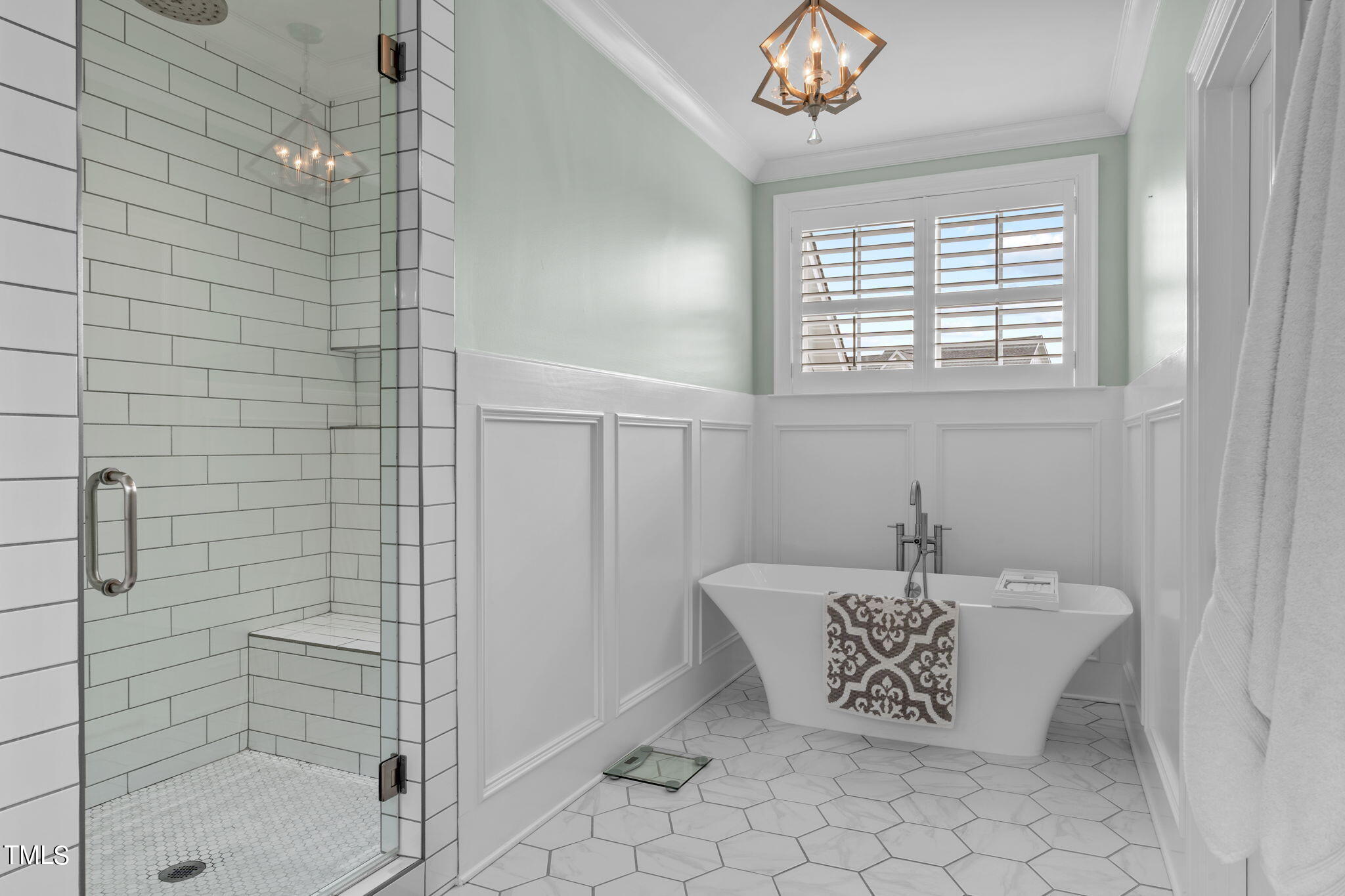 3130 Mantle Ridge Drive Apex, NC 27502 - Photo 48 of 81 a bathroom with a shower