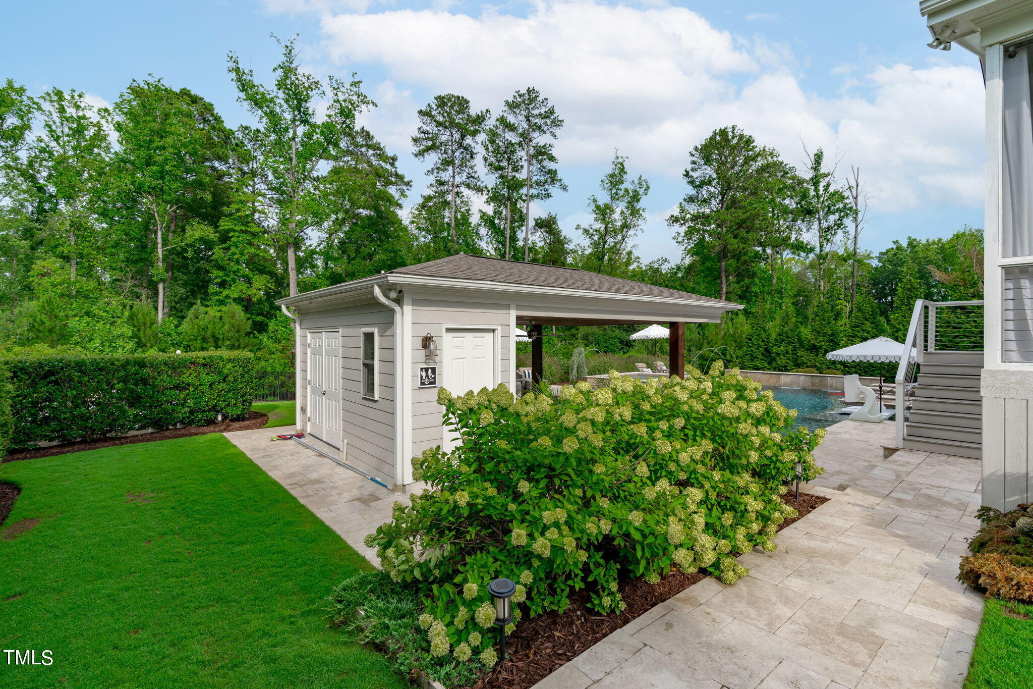 3130 Mantle Ridge Drive Apex, NC 27502 - Photo 80 of 81 a view of a house with garden