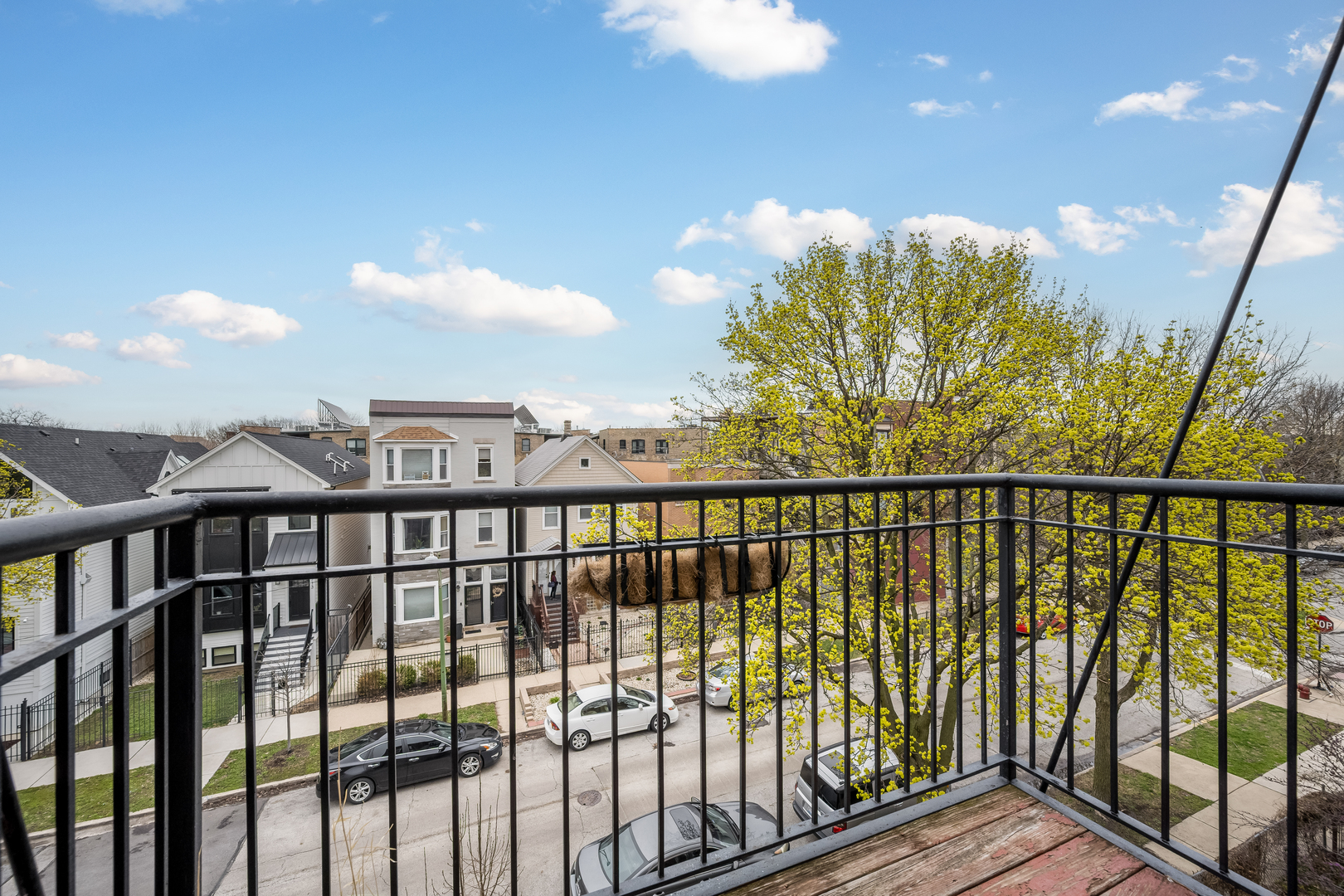 1710 North Whipple Street, Unit 3 Chicago, IL 60647 - Photo 15 of 17 a view of staircase with a lake