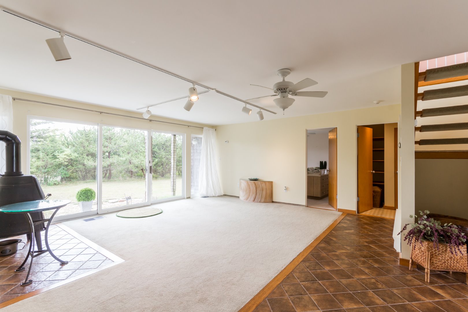 First floor living room...