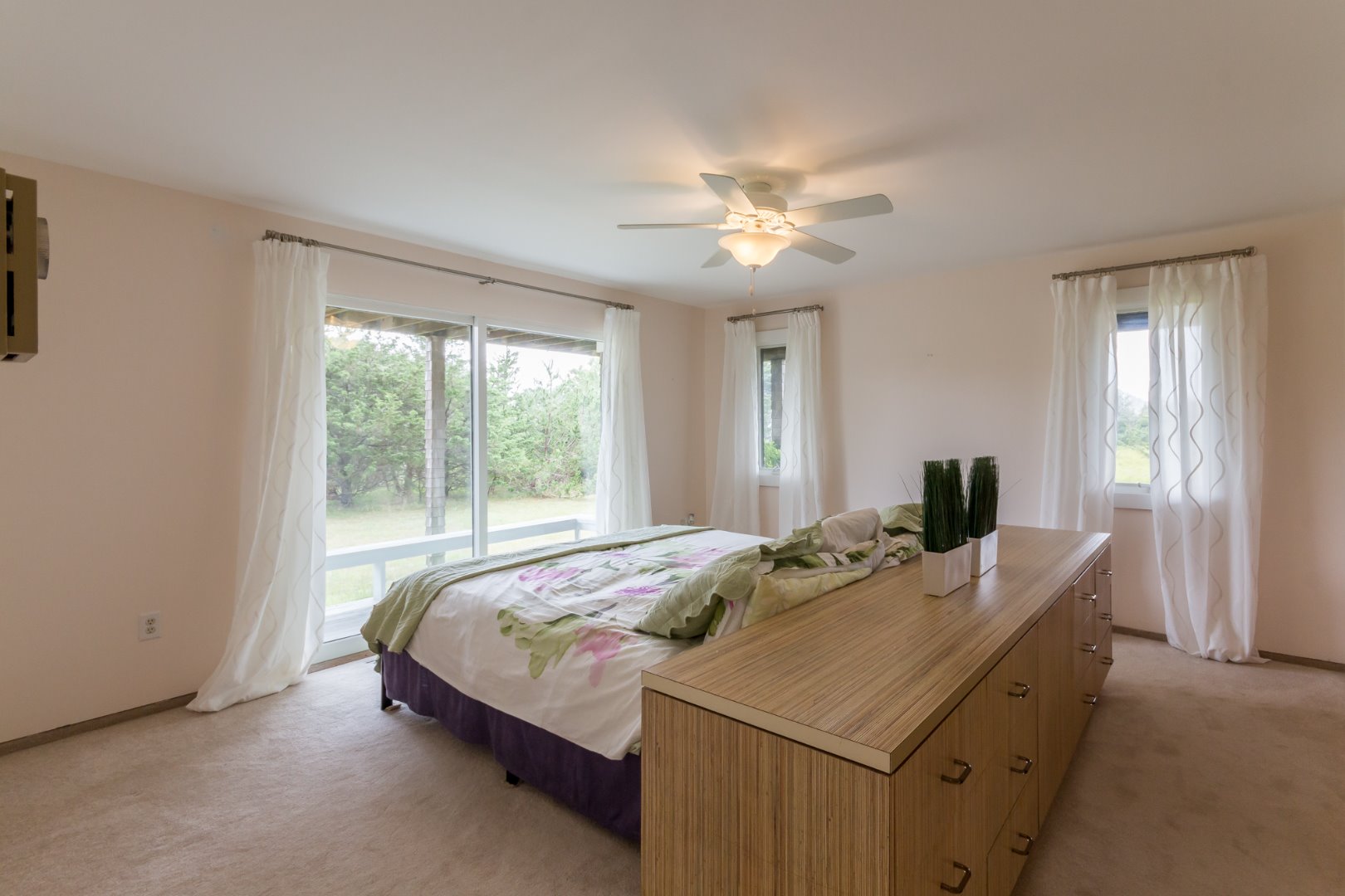 Guest room with great natural light...
