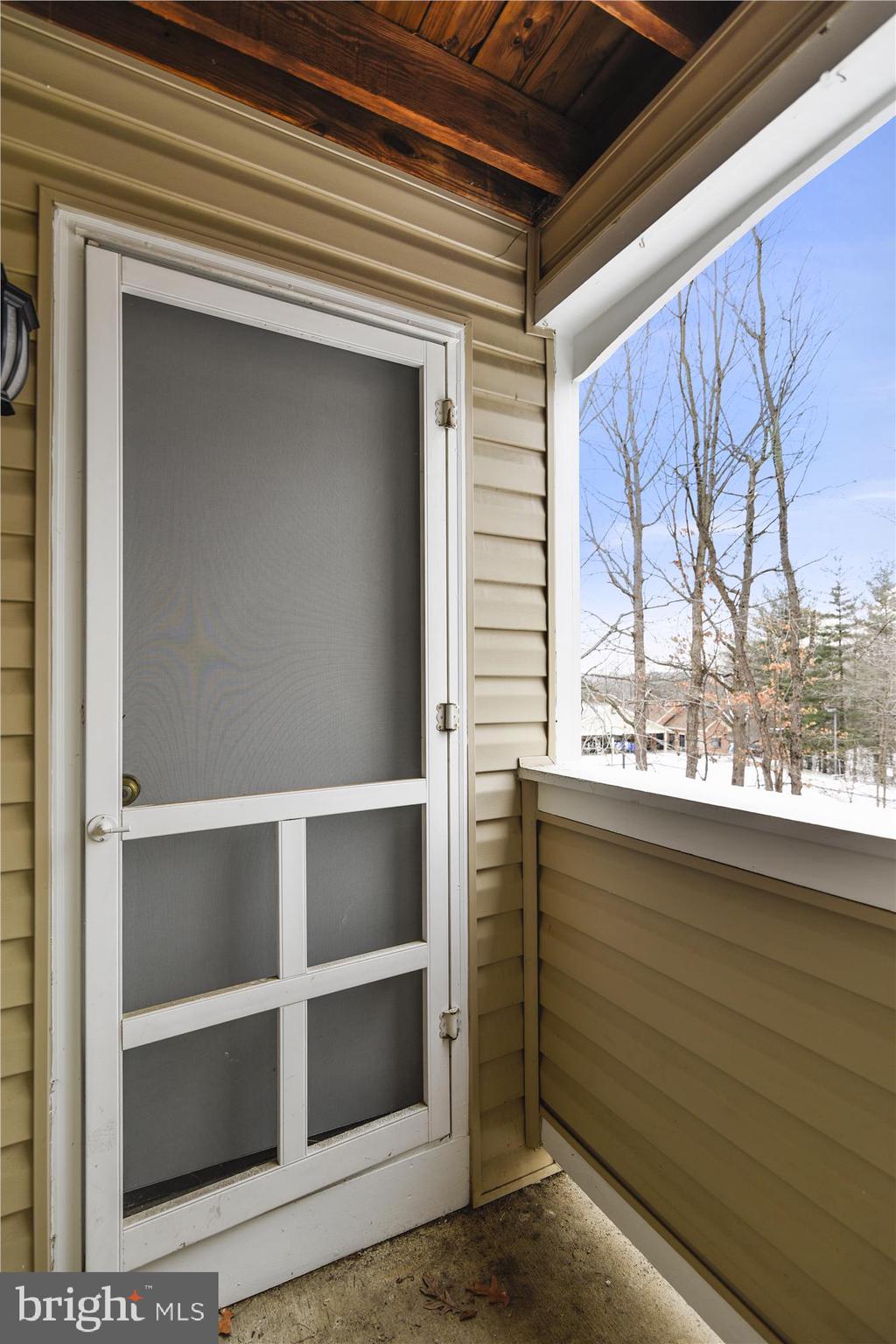 7707 Lexton Place, Unit 41 Springfield, VA 22152 - Photo 28 of 56 BALCONY OFF OF MASTER BEDROOM