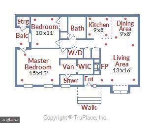 7707 Lexton Place, Unit 41 Springfield, VA 22152 - Photo 56 of 56 FLOOR PLAN