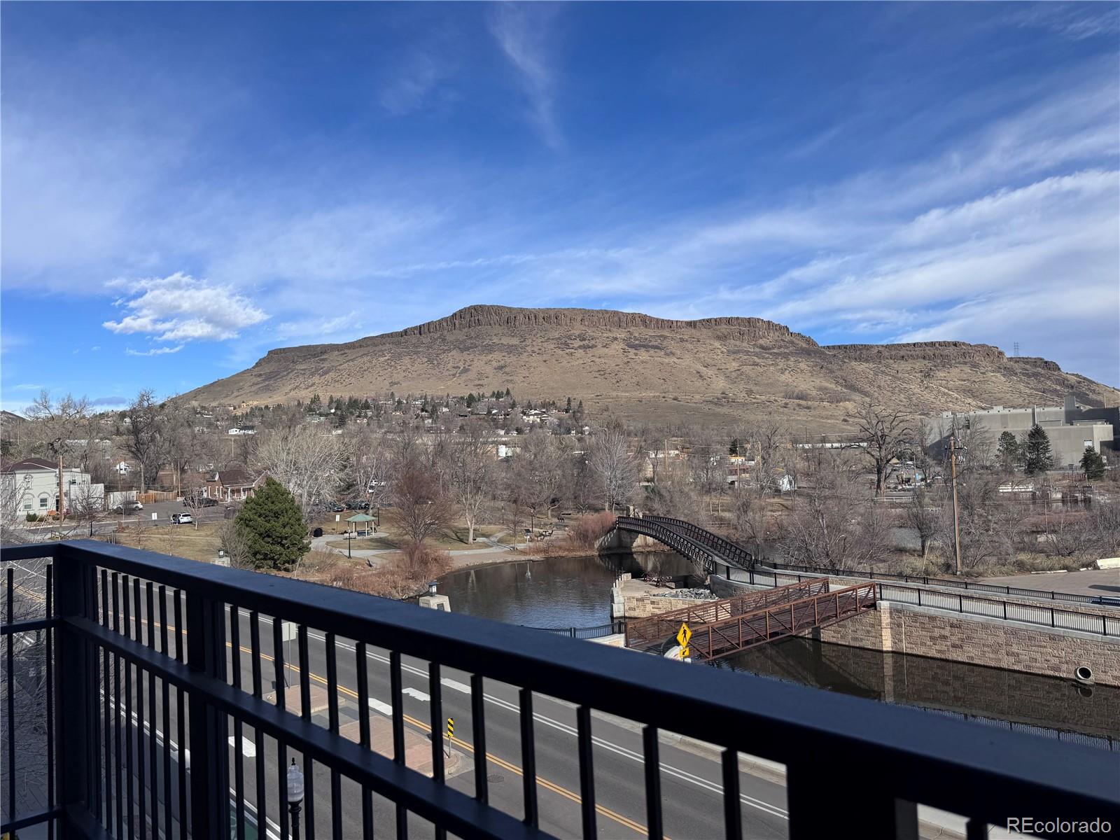 620 11th Street, Unit 306 Golden, CO 80401 - Photo 21 of 22 a view of a city from a balcony