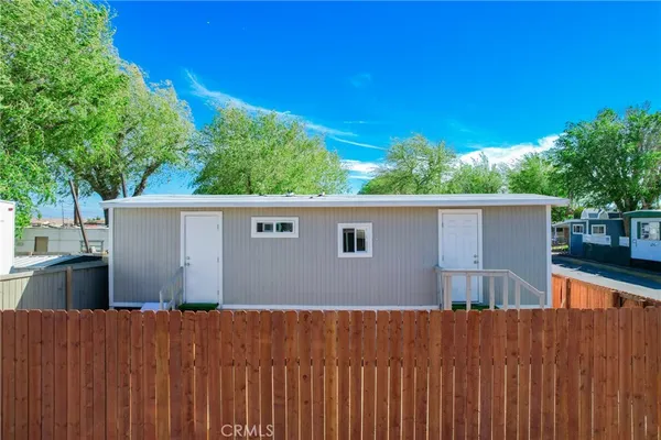 a backyard of a house