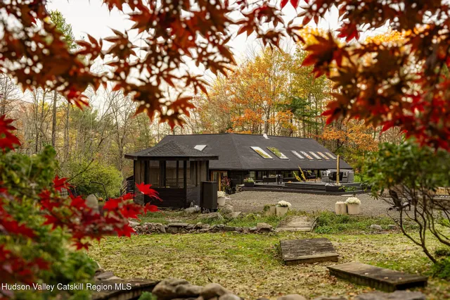 front view of house with a yard