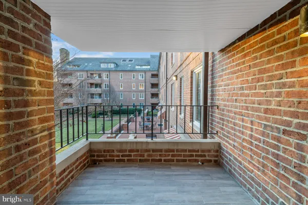 a view of outdoor space with outdoor seating